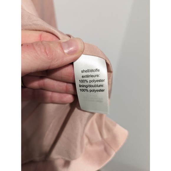 Maurices Blush Pink Satin Blazer Jacket - Picture 6 of 6